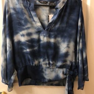 NWT New York & Company Sheer Shirt